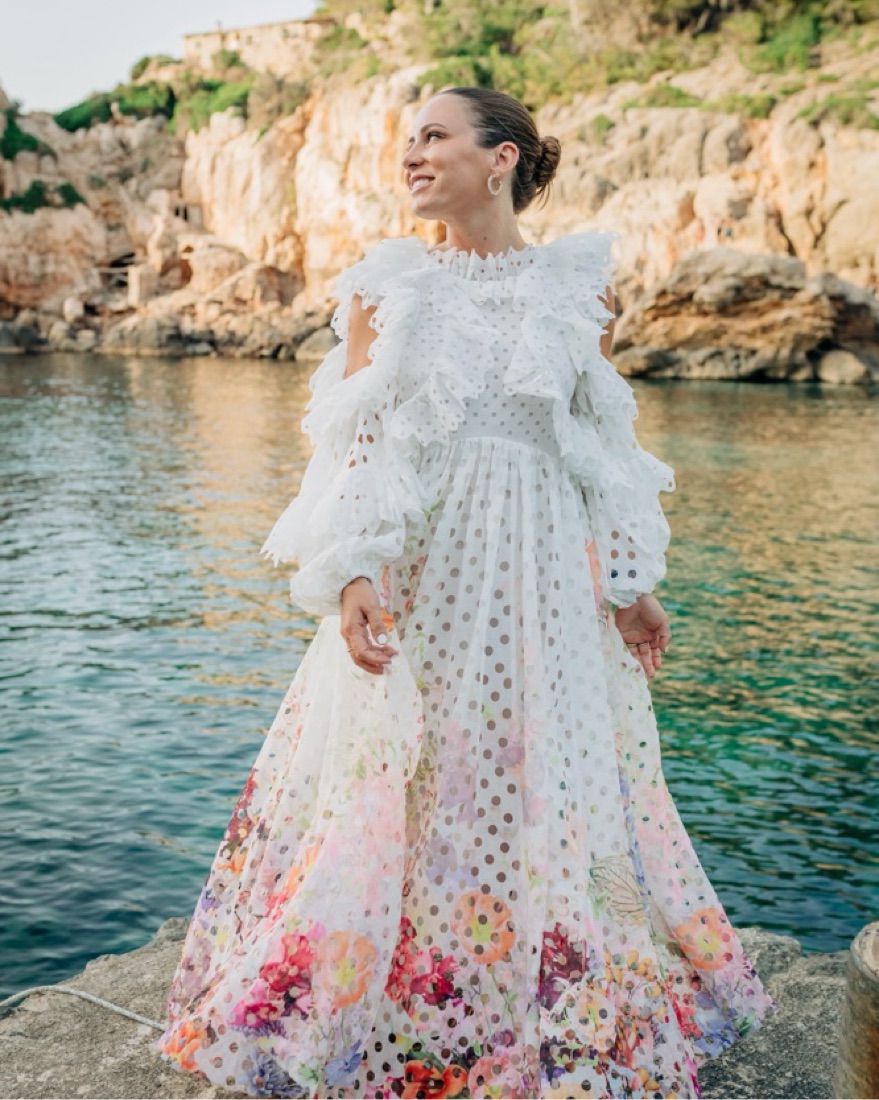 white christmas dresses Zimmermann 2018 COLLECTION PRIMA HYDRANGEA FLOATING DRESS Ladies –  Afashionistastore