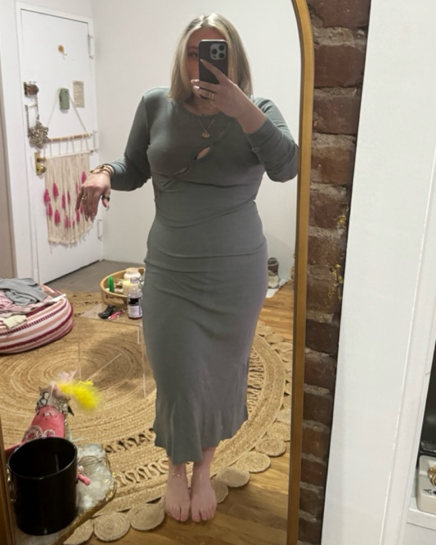 Kookai Emmett Merino Wool Dress by Kookai - Pickle