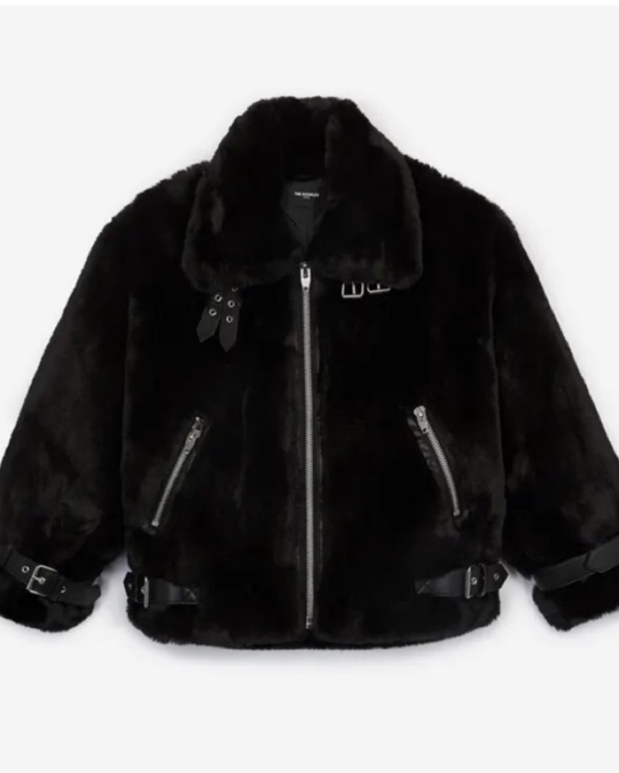 The Kooples Faux Fur Coat  - Image 4