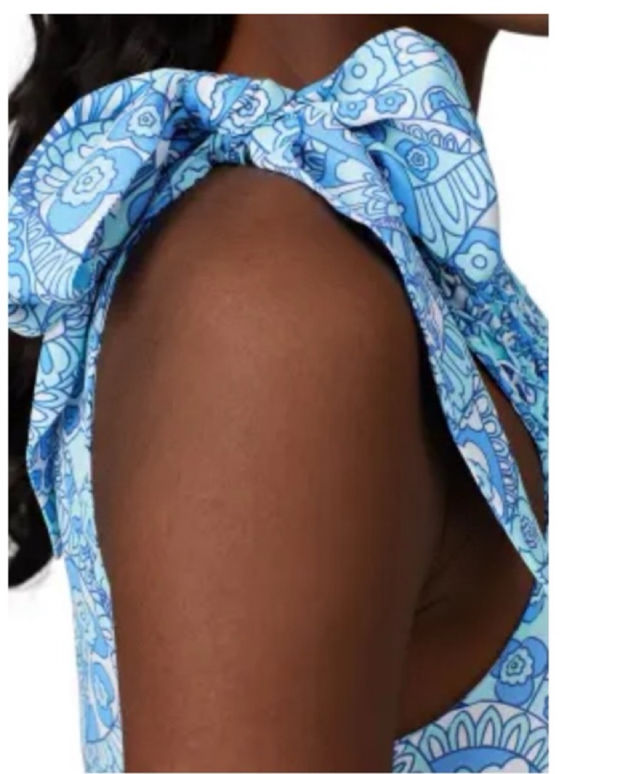 Paloma Blue Maxi Dress One Shoulder  - Image 5