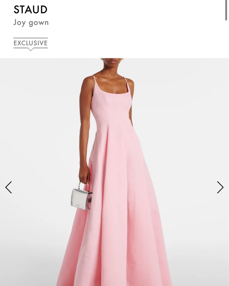 Staud Joy Pink Gown by Staud - Pickle