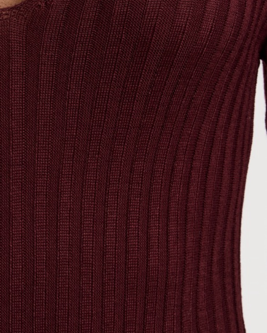 Dress To Vintage Ribbed Dress - Image 4