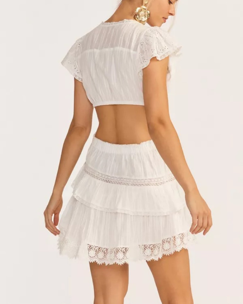 knee length dresses for ladies Love Shack Fancy