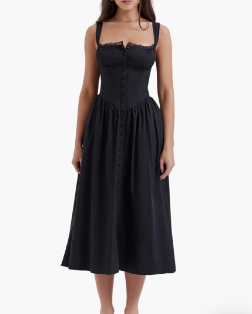 House Of CB Tatiana Corset Dress by House of CB - Pickle
