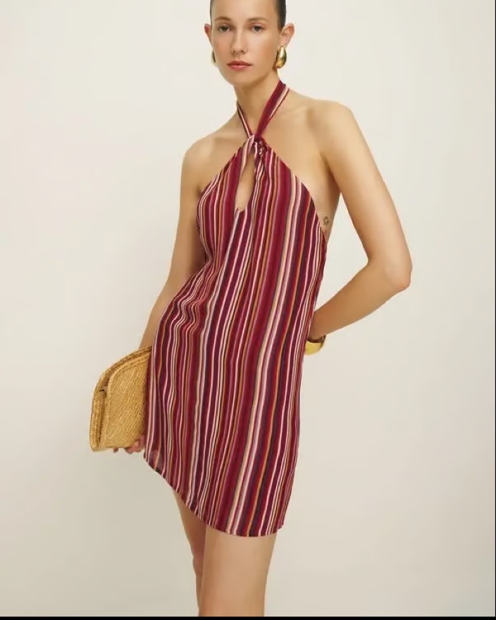 crossover halter maxi dress Women's Satin Maxi Dress Halter Neck Backless Fishtail Kaia