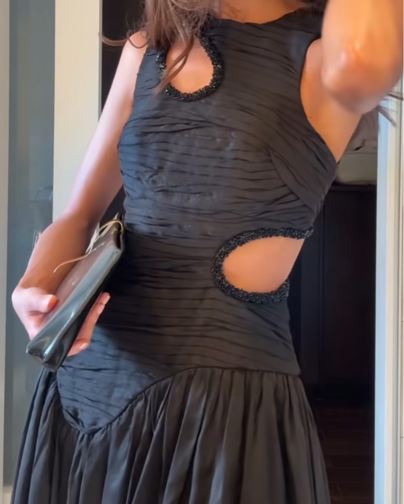 white christmas dresses Rent Aje Wave Cutout Ring Midi Dress main image 0