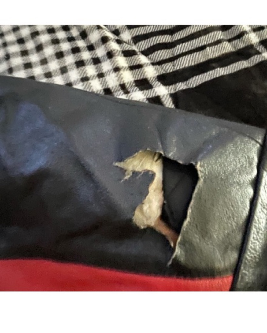 Vintage Phase 3 Leather Flag Jacket - Image 5