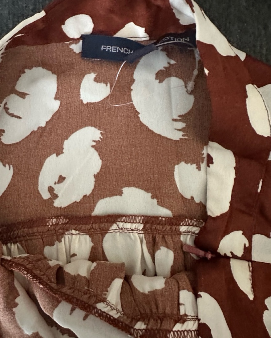 French Connection Aimee Tiered Midi Skir - Image 4