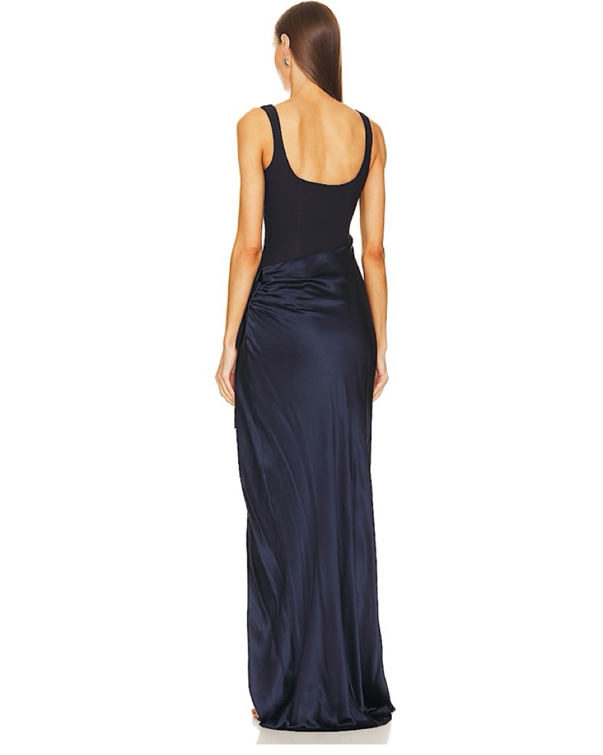 Navy Cinq a Cept Gown - Image 3
