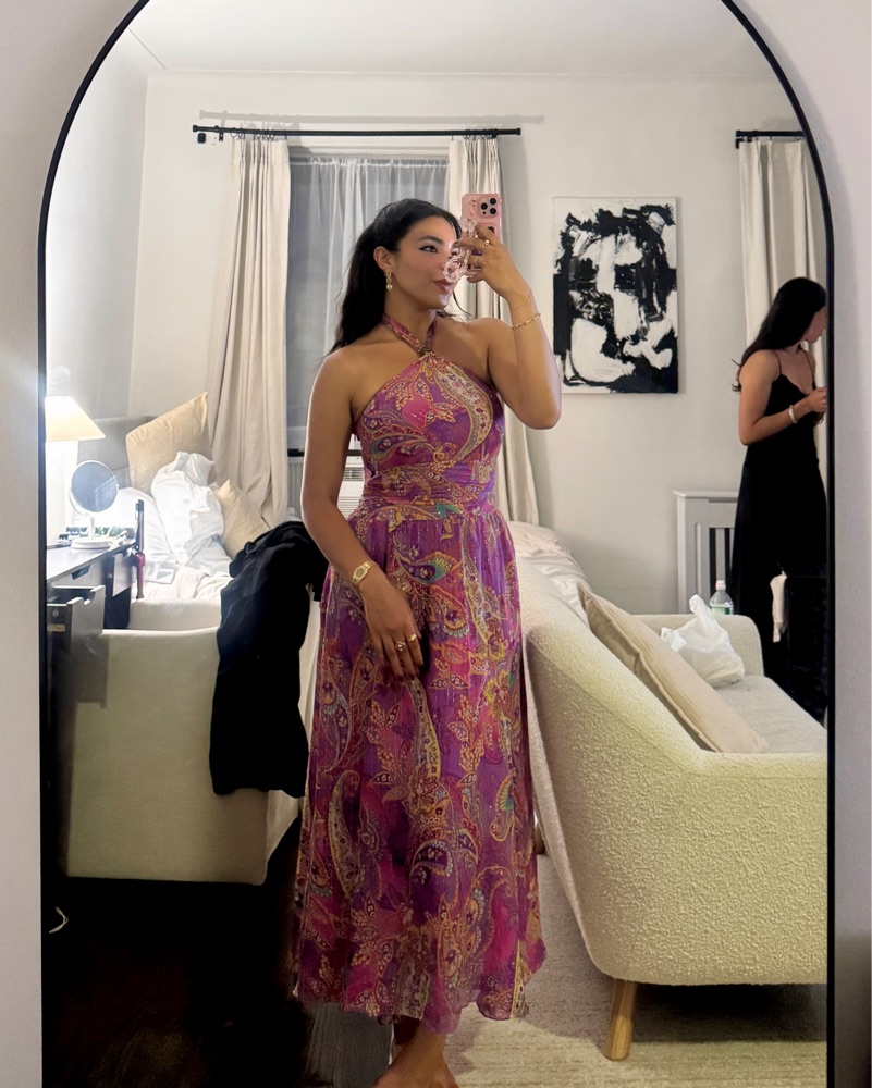 burgundy halter maxi dress Burgundy Chiffon Halter Maxi-BEST SELLER XS main image 1