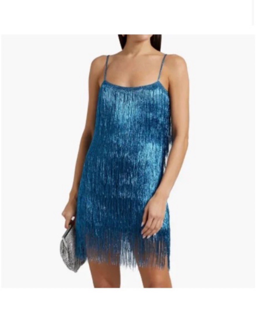 Rachel Zoe Flapper Fringe Dress - Image 1