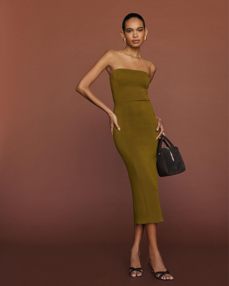 slim fit dress slacks AMBER SEQUIN MINI DRESS – AKIRA main image 0