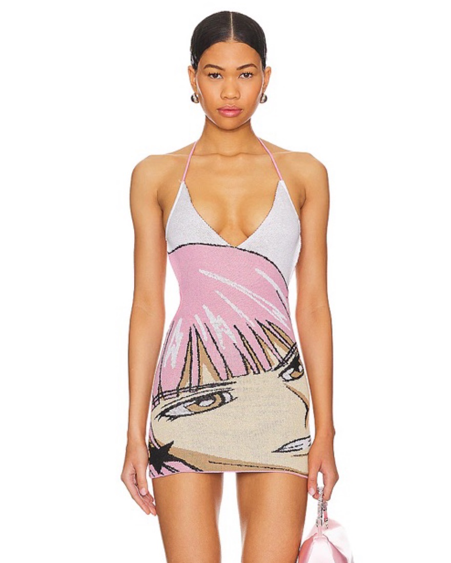 1xblue anime pink dress size small  - Image 2