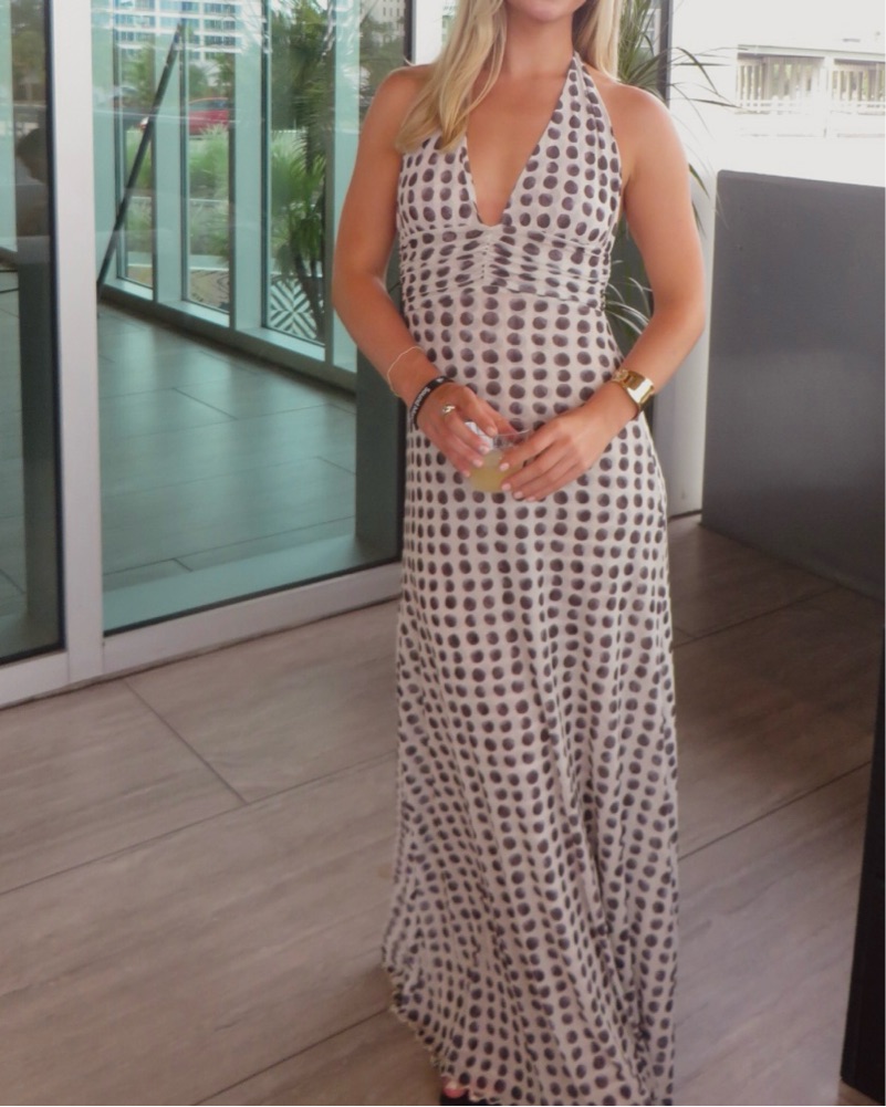 chinese dress ladies Chelsea Maxi Dress in Lagoon Xs / Lagoon main image 0