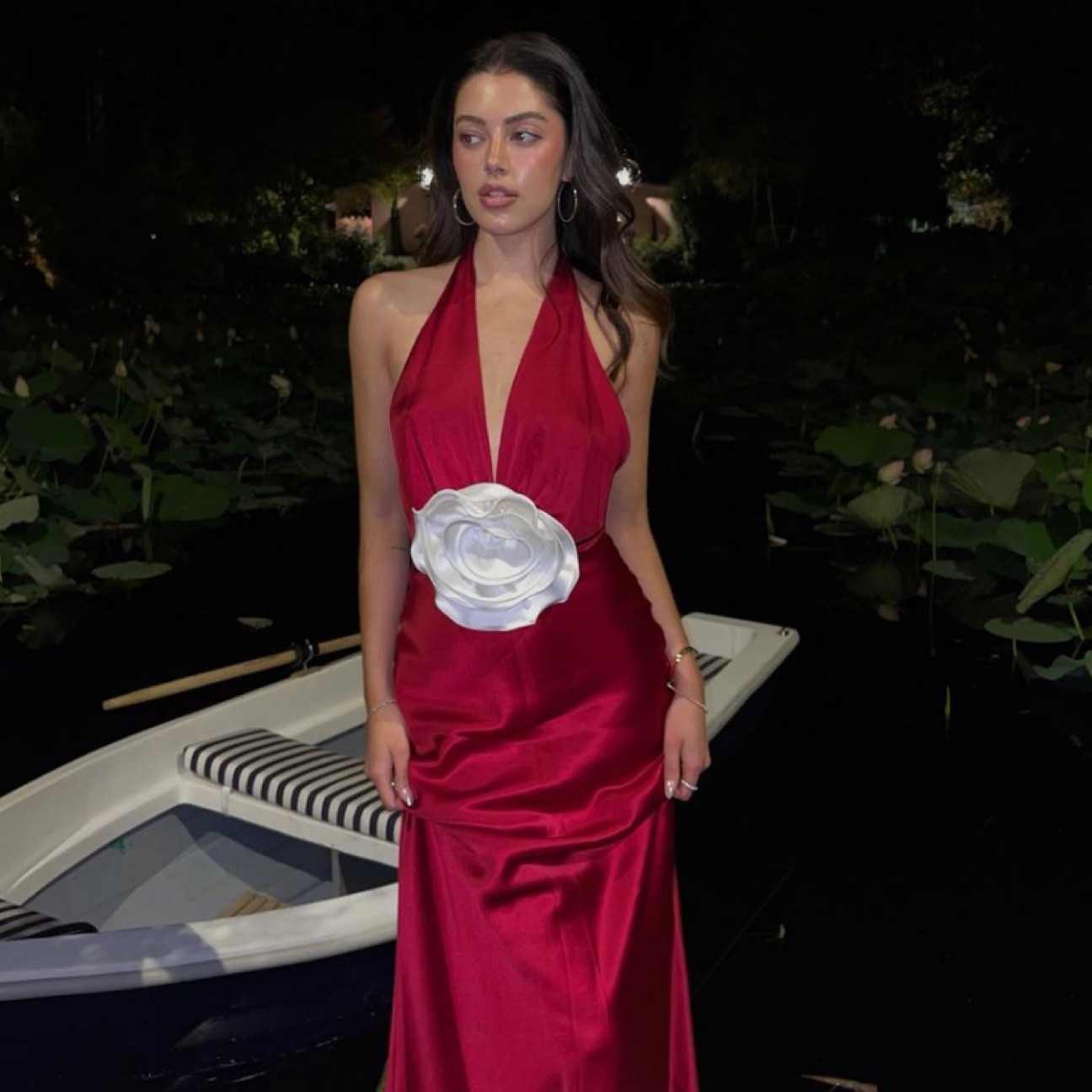 The Bar Red Gown - Image 1