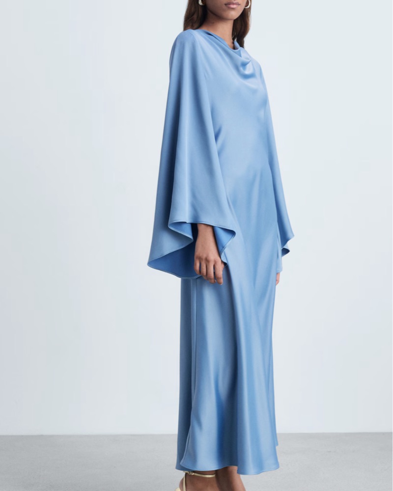 Mango Blue Dress - Image 1