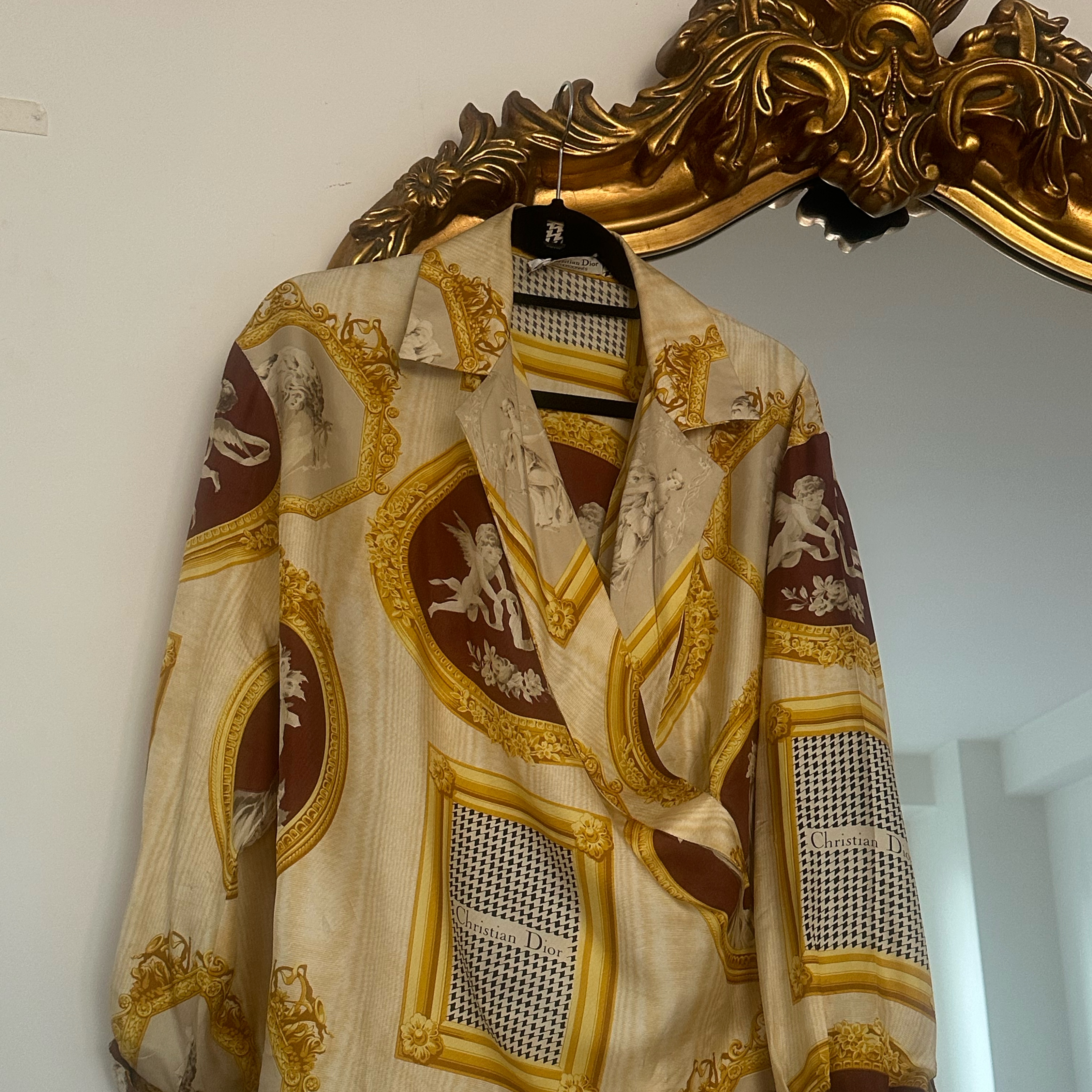Vintage DIOR Silk Top - Image 1