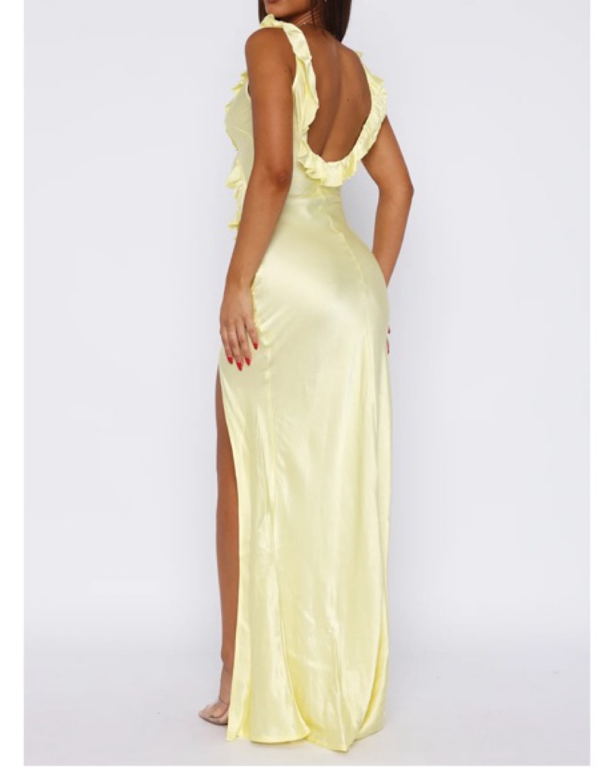 WHITE FOX Wishlist Maxi Dress by White Fox Boutique - Pickle