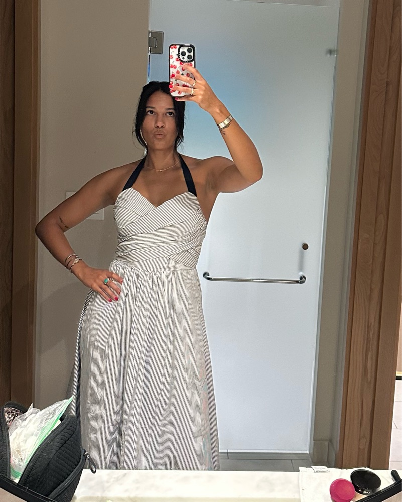 Mila Mae Stripe Dress - Image 2