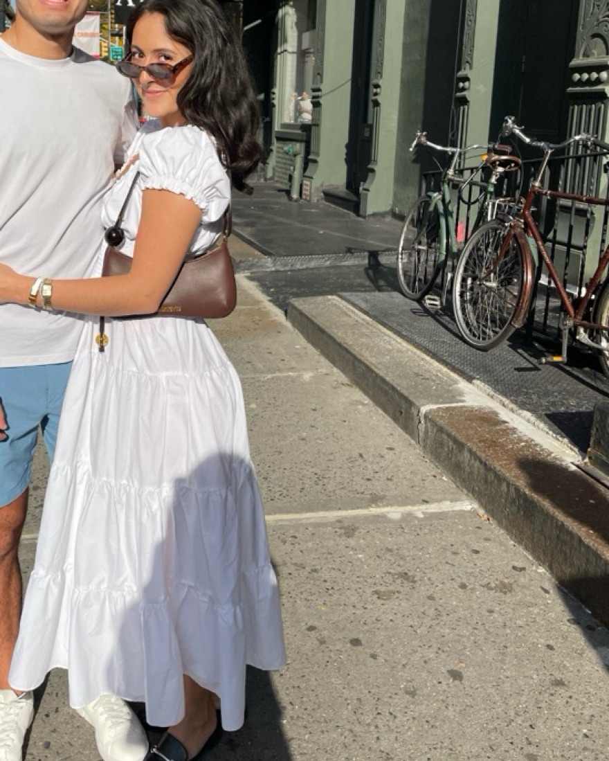 Danielle Bernstein White Maxi Dress by Danielle Bernstein - Pickle