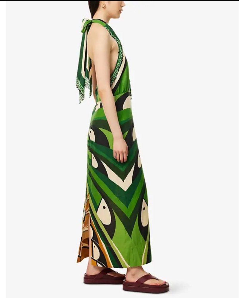 open lace back dress Toucan Tango Midi Dress – Samantha Ogilvie main image 1