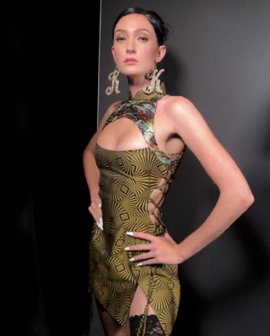 Kim Shui Brocade Dress by Kim Shui - Pickle