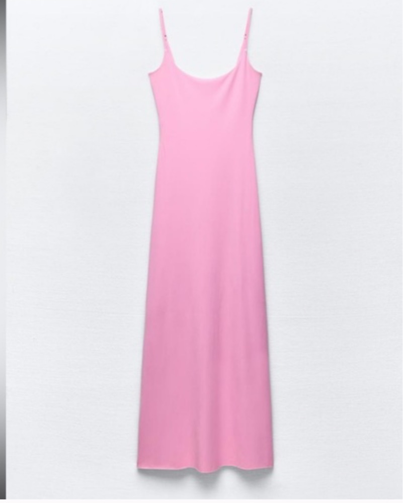 Zara Polyamide Bodycon Dress by Zara - Pickle