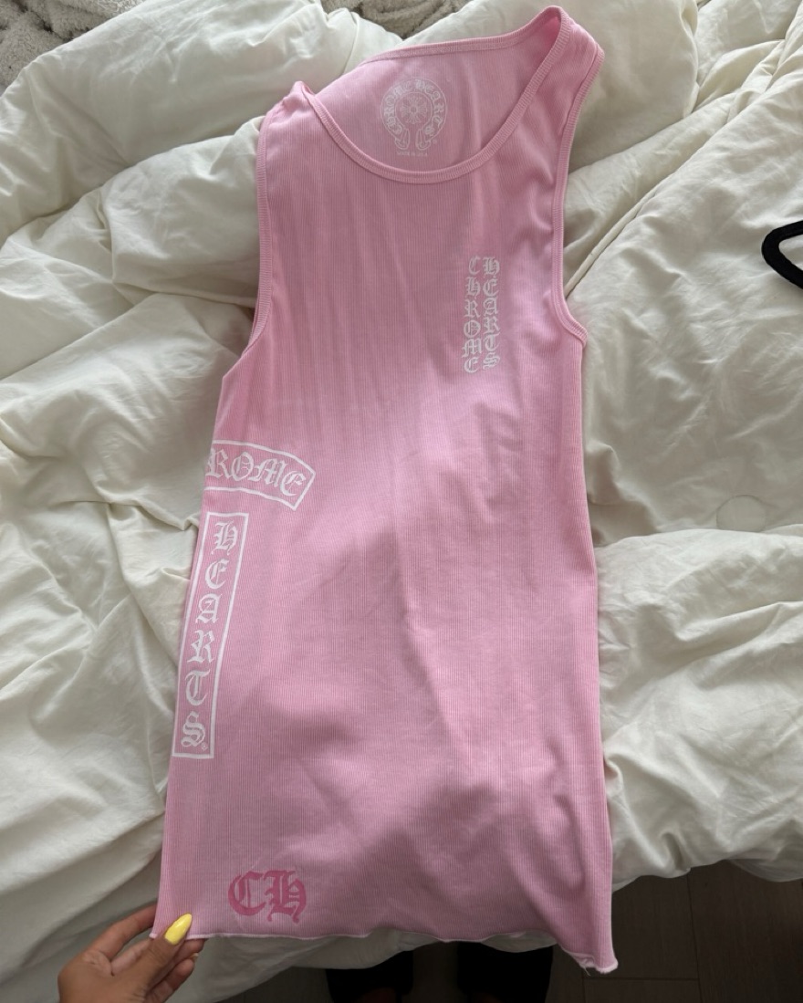 Chrome Heart Tank Top. - Image 1
