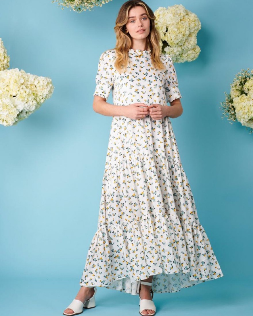 Sister Jane Wildflower Tiered Maxi Dress - Image 1