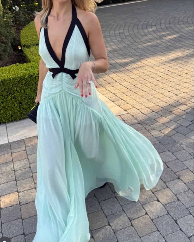 slim fit dress slacks Long Wedding-Guest Dress with Long Sleeves