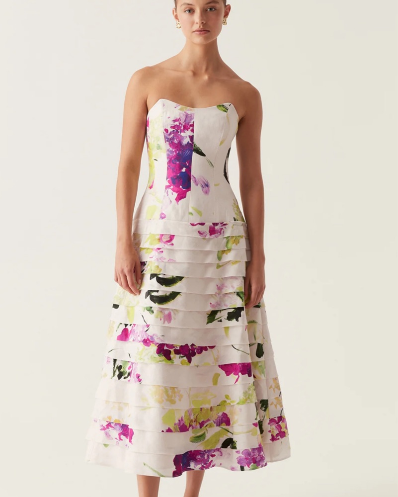 knee length dresses for ladies Juliet Midi Dress | Horizon