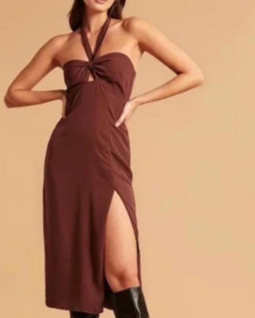 Abercrombie Knot Front Cutout Dress - Image 1