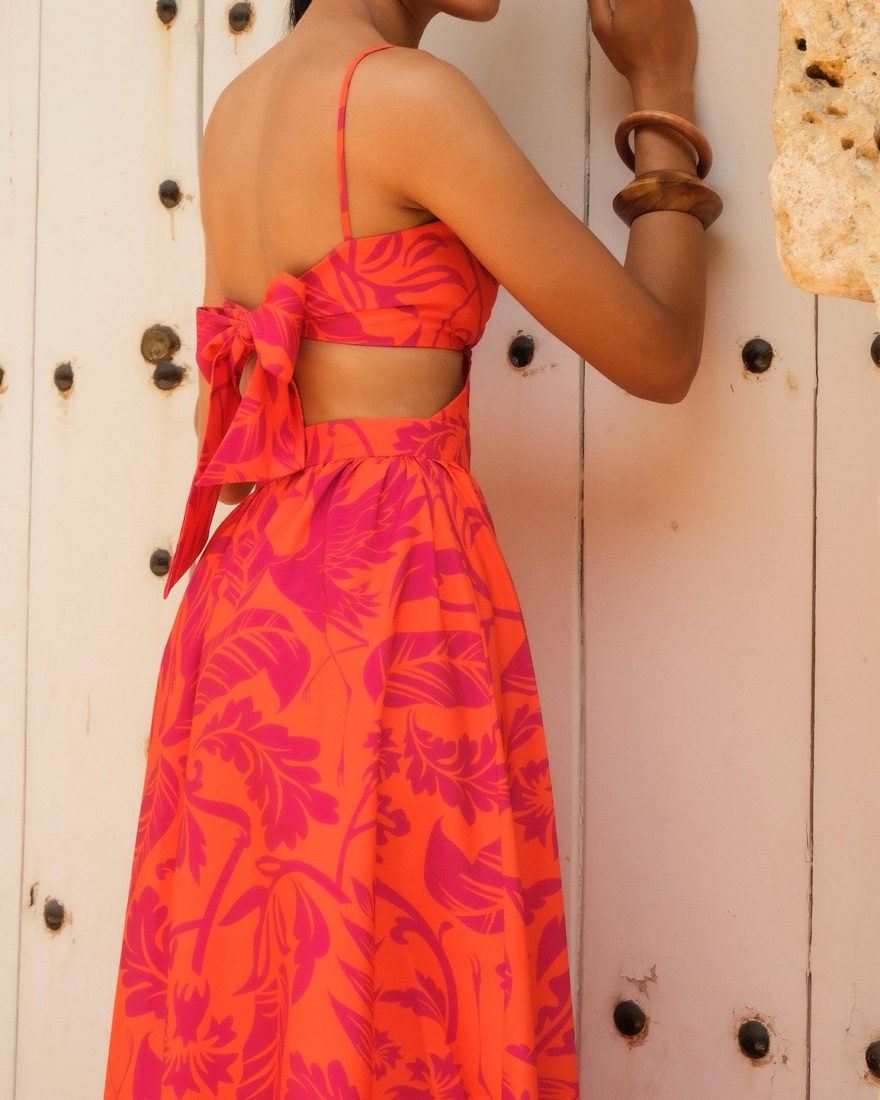 Andres Otalora Rabat Cutout Maxi Dress - Image 5