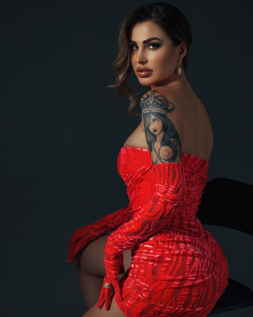 Alex Perry Mini Dress with Gloves by Alex Perry - Pickle