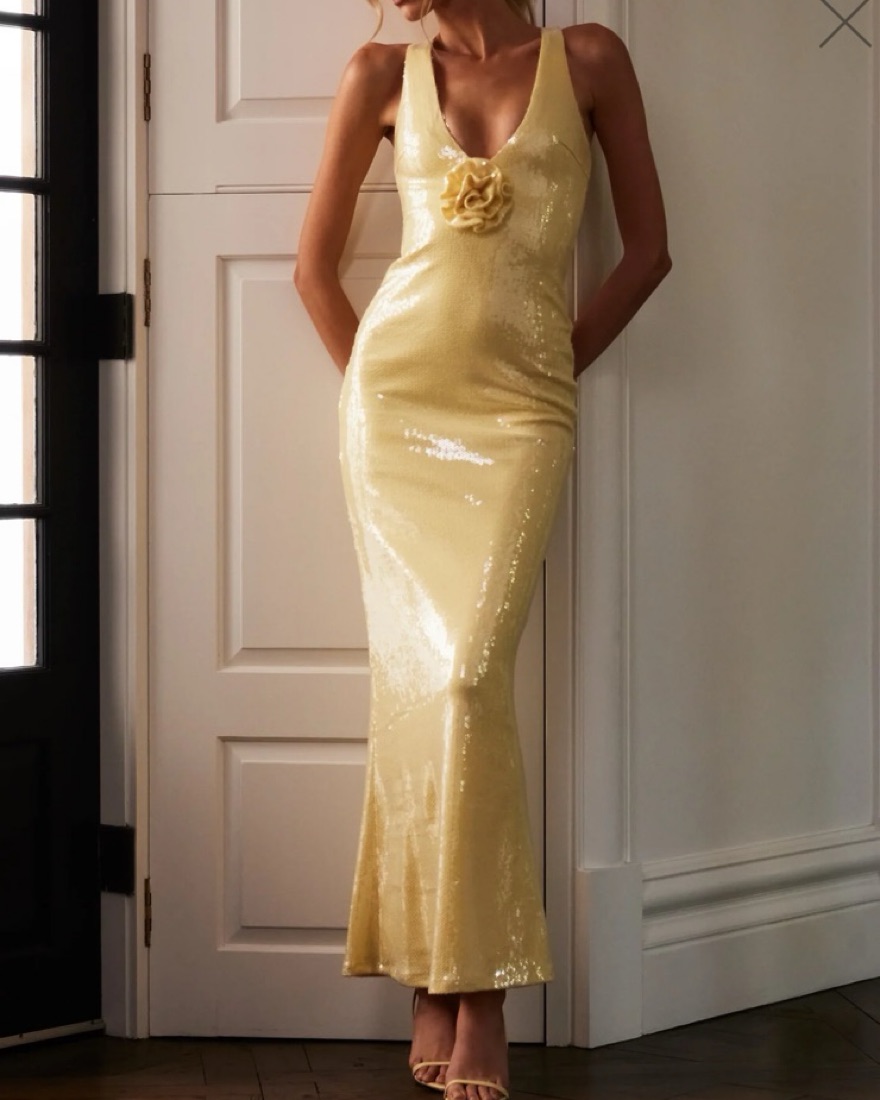 slim fit dress slacks Henley Slinky Drape Maxi Dress / Pale Blue | Meshki