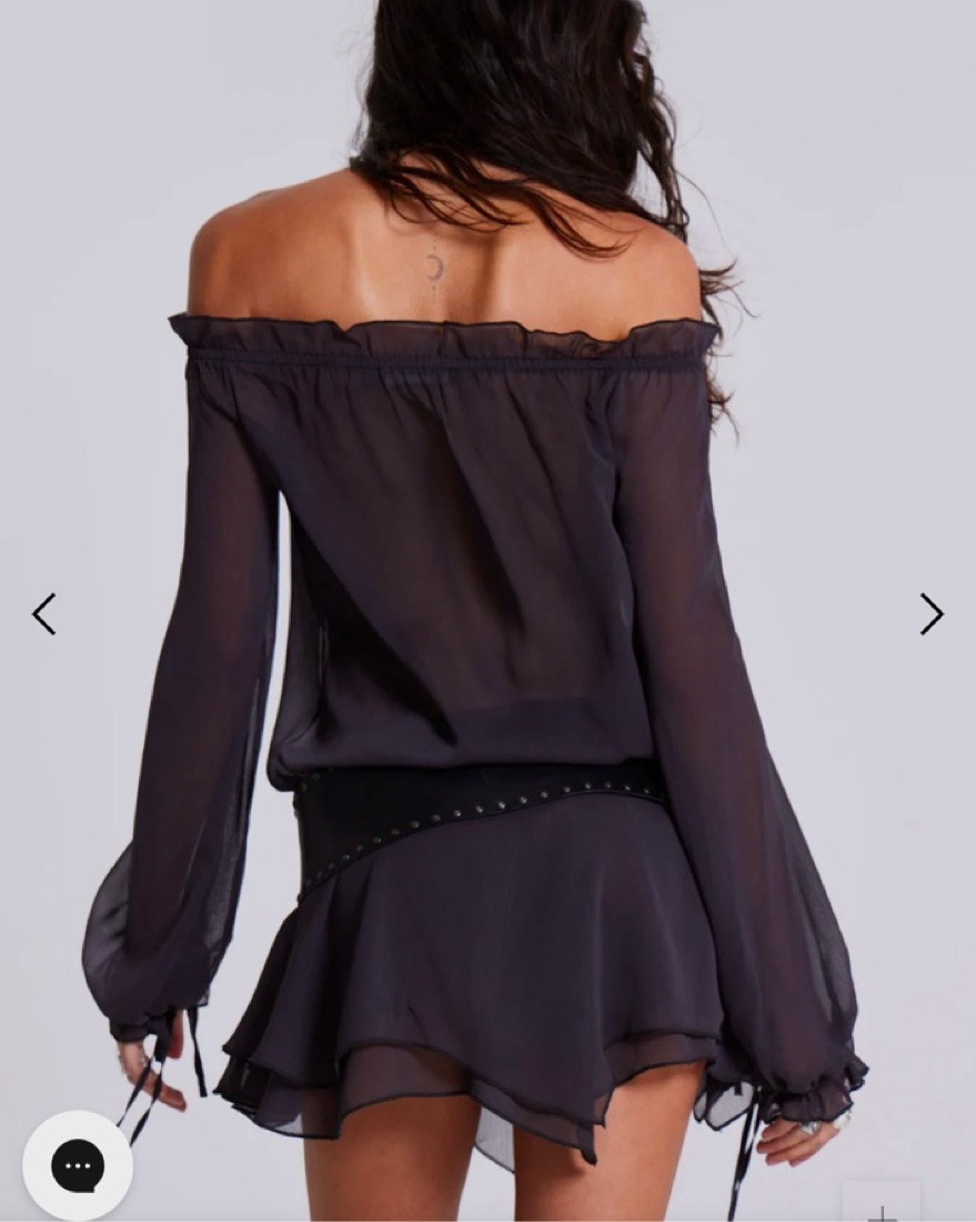 Jaded London Sheer Black Dress by Jaded London - Pickle