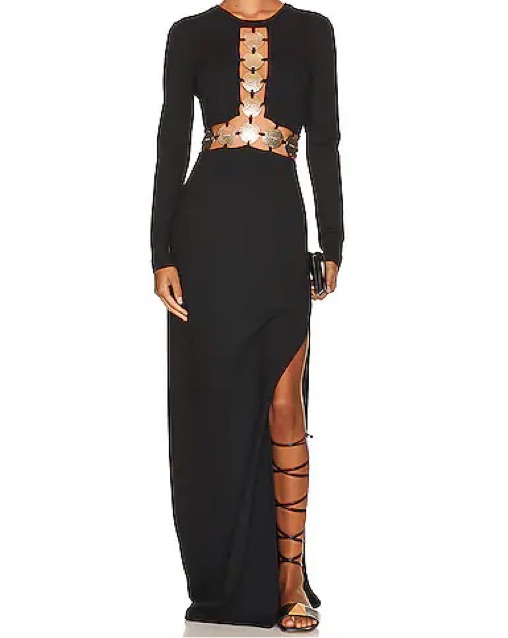 STAUD Delphine Black Maxi Dress by Staud - Pickle
