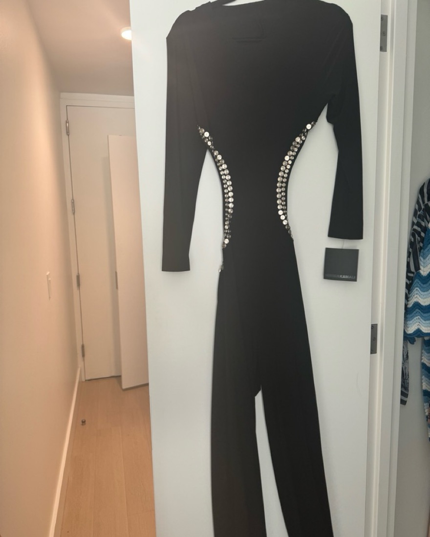 NORMA KAMALI CUTOUT   STUD jumpsuit  - Image 3
