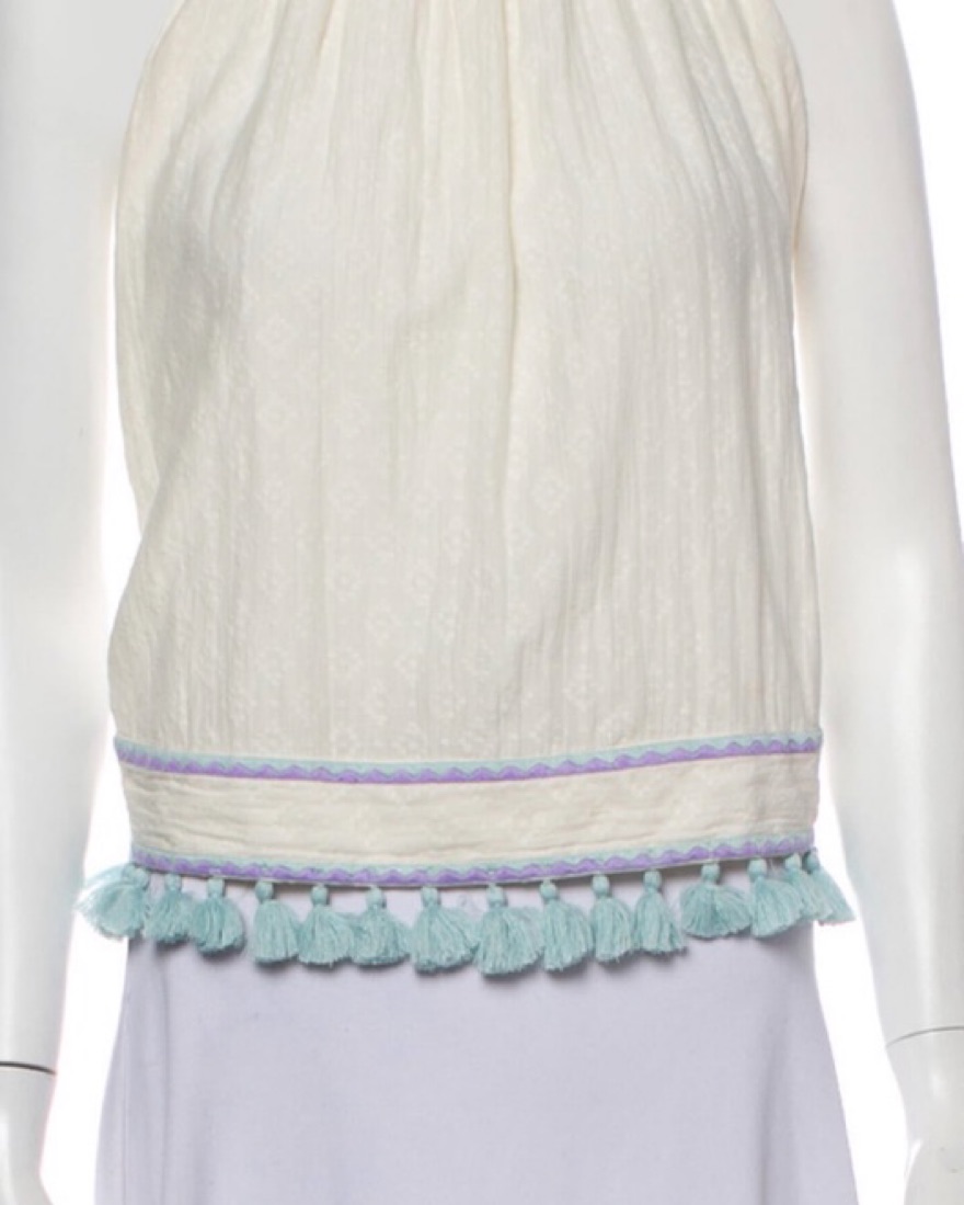 Talitha Mock Neck Backless Top - Image 4