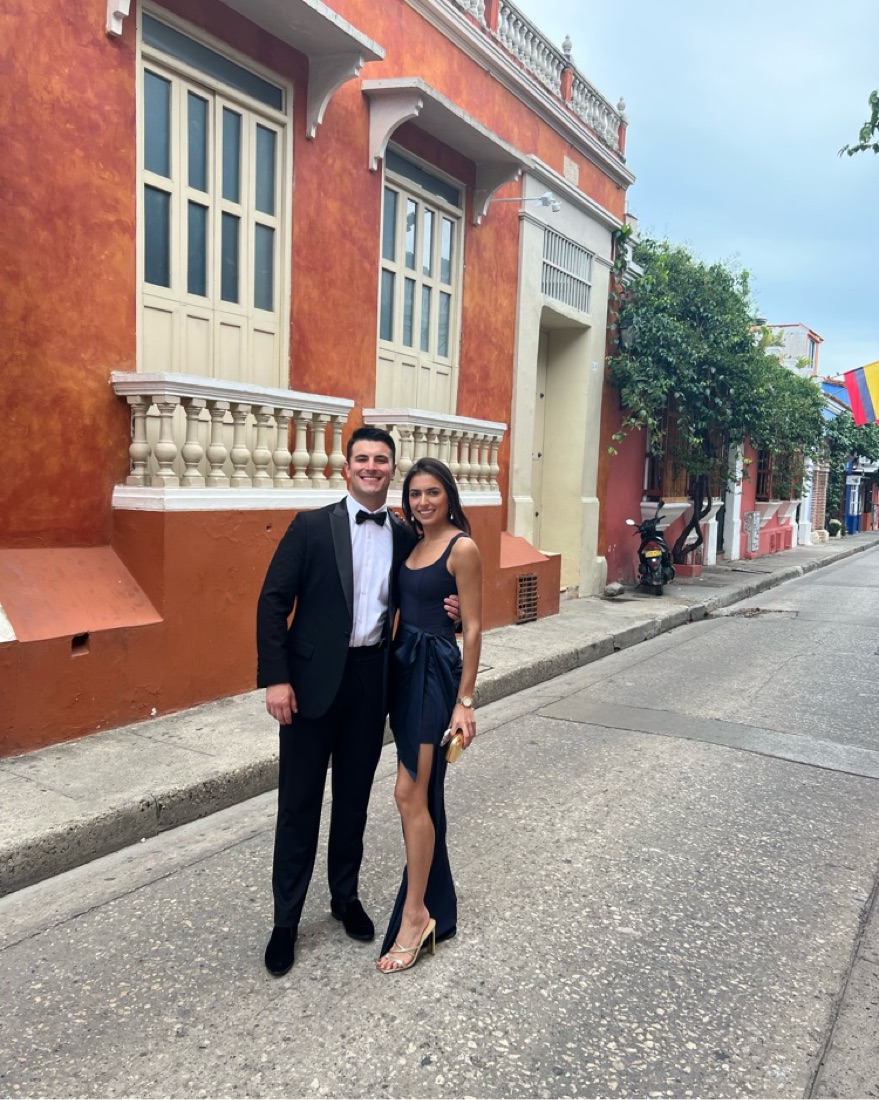 Navy Cinq a Cept Gown - Image 4