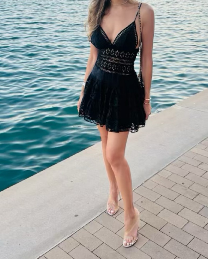 princess polly baby blue dress The 30 Best Black-Tie Wedding Guest Dresses main image 0