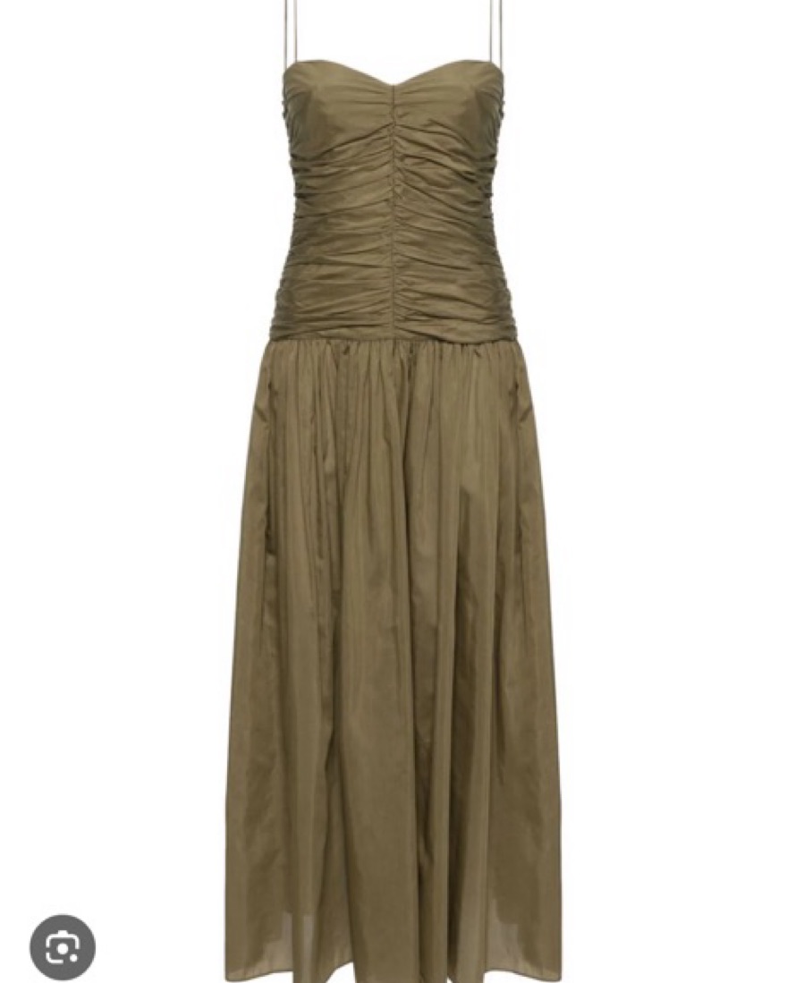 Matteau Drop Waist Dress by Matteau - Pickle