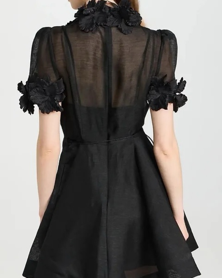 princess polly baby blue dress How To Style A Simple Black Turtleneck Dress main image 1