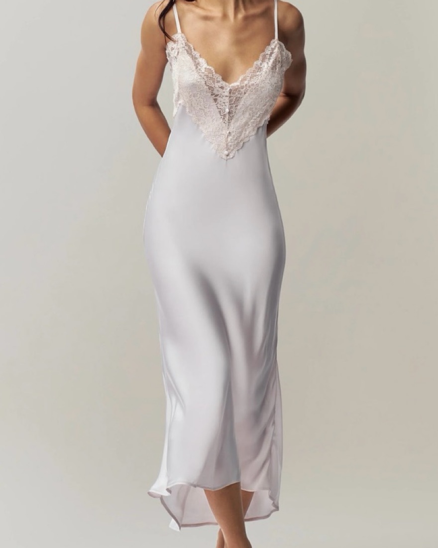 Guizio Nova Slip Dress by Danielle Guizio - Pickle