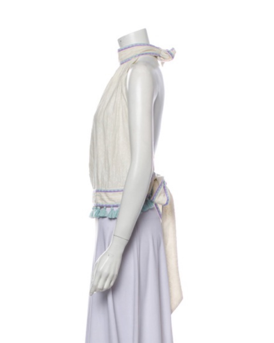 Talitha Mock Neck Backless Top - Image 2