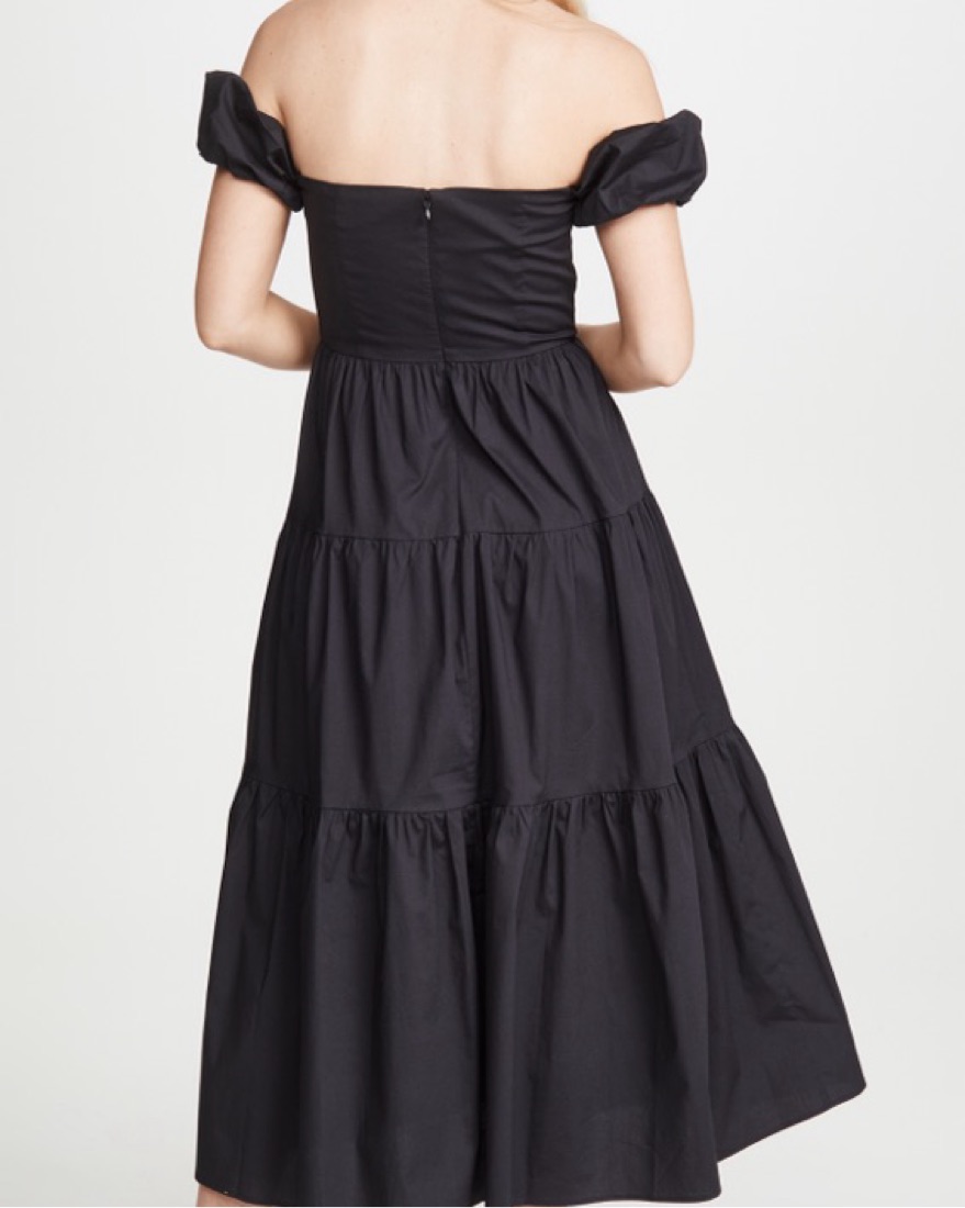 Staud Elio Dress In Black - Image 2