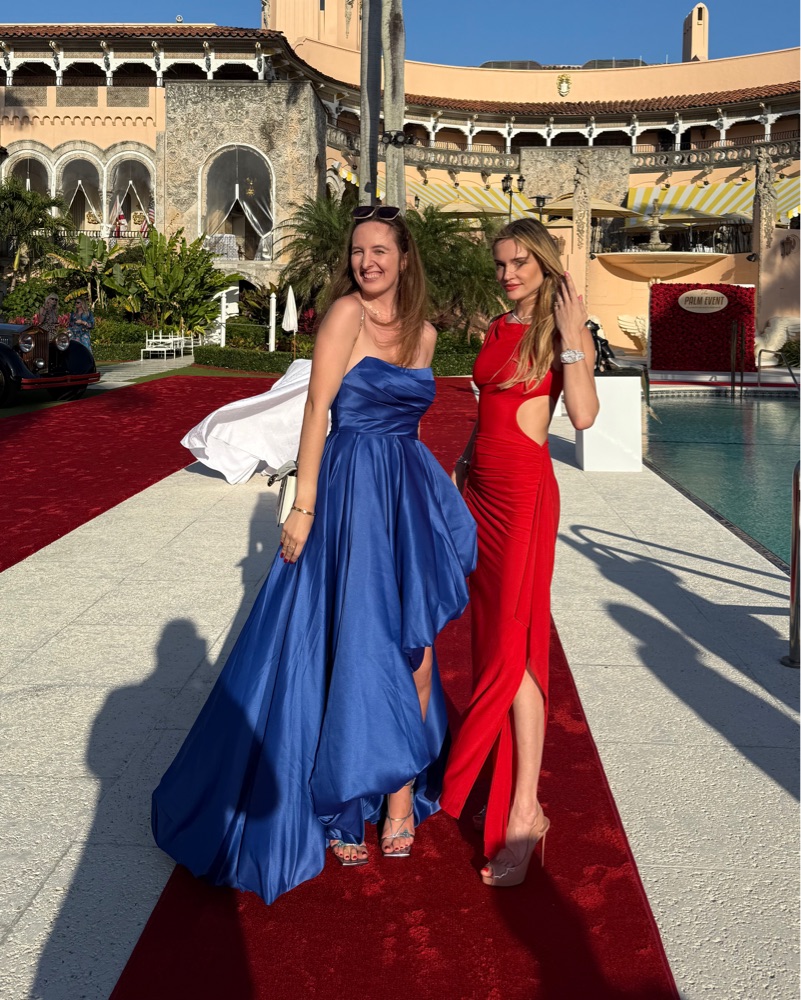 Blue gown Dress From Mac Duggal - Image 4