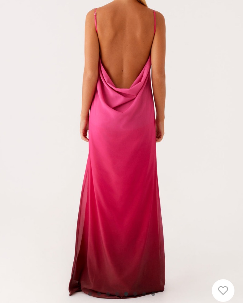 strapless open back dress Romy Maxi Dress main image 1