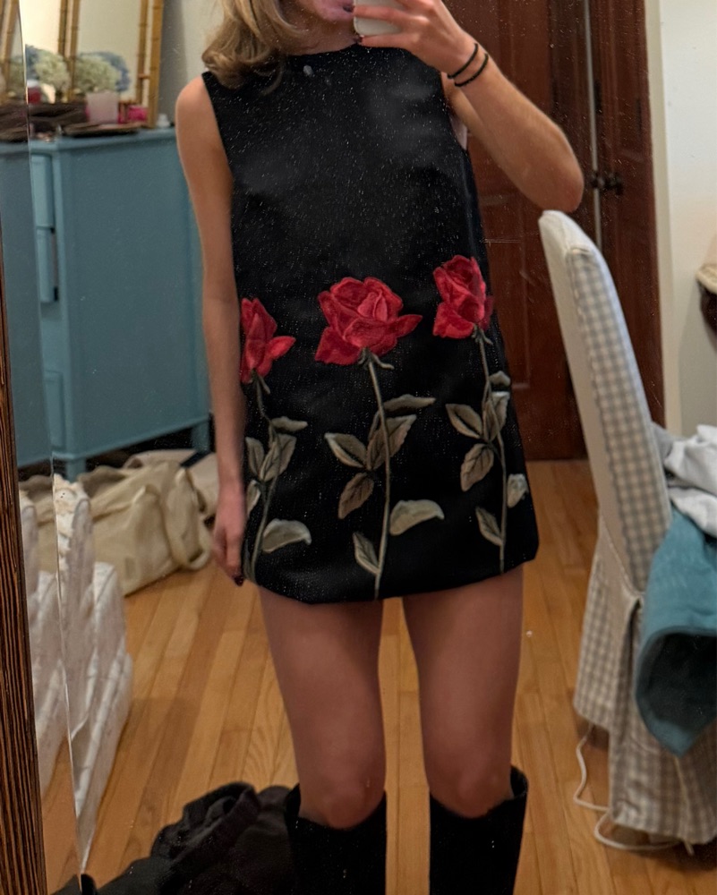 Leo Lin Yvonne Rose Dress by Leo Lin - Pickle
