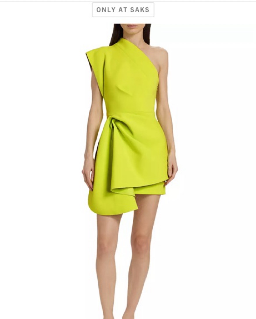 green emerald velvet dress LYNDON MINI DRESS